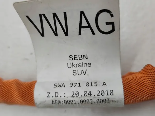 Câble haute tension OEM 5WA971015A pour Audi A3 8Y Hybride image 4