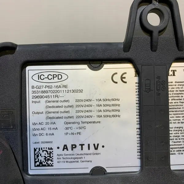 Carregador Renault Twingo III Z.E. OEM 296904511R image 6