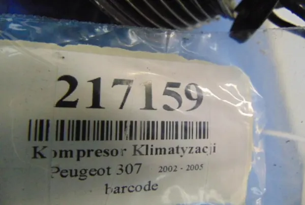 Compressore Aria PEUGEOT 307 2.0HDI 9646279880 image 7