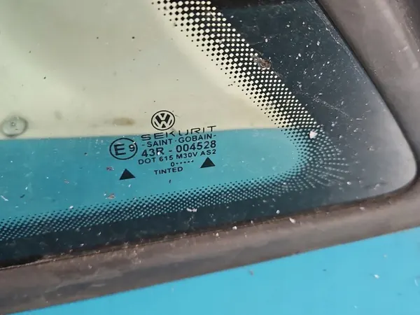 Bakre vänster karossglas OEM IMPRK1545381 VW New Beetle image 5