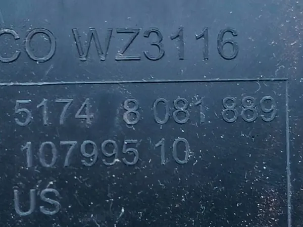 OEM QUA8111 Bromskylningsluftintag vänster fram image 4