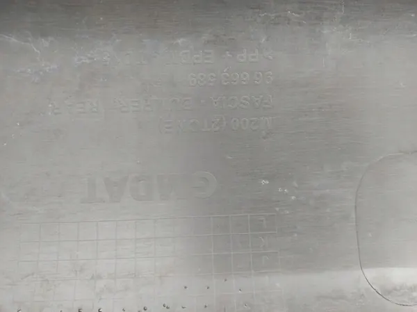 Parachoques Trasero CHEVROLET SPARK MATIZ M200 2005-2010 96663589 image 10