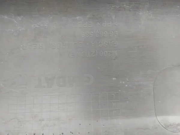 Parachoques Trasero CHEVROLET SPARK MATIZ M200 2005-2010 96663589 image 5