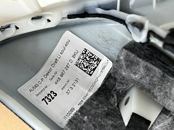 Audi A7 Pilaarbekleding OEM 4K8867287D - Gebruikt image 3