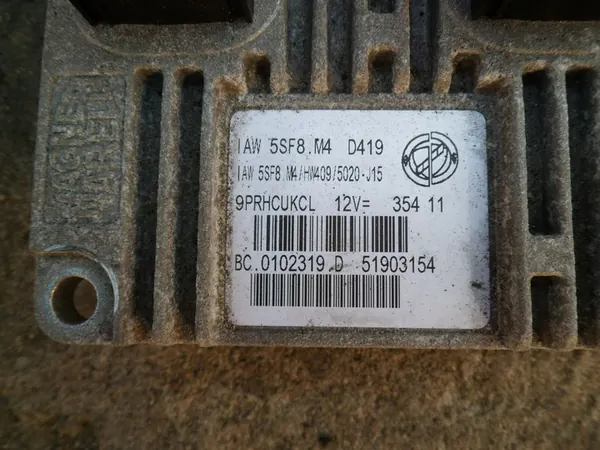 Ordinateur Fiat Panda 1.2 8V IAW 5SF8.M4 image 4