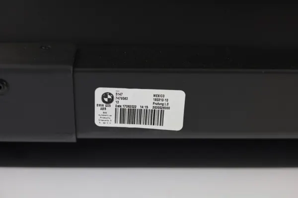 BMW X5 G05 Kofferraumabdeckrolle OEM 7479563 image 6