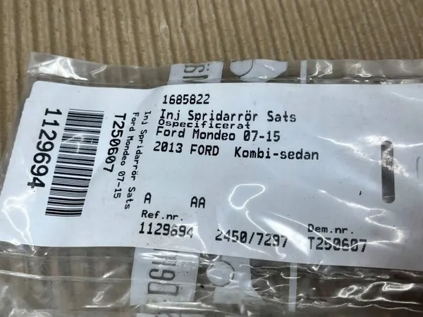 Jeu de conduites injection OEM Ford Mondeo MK IV image 3