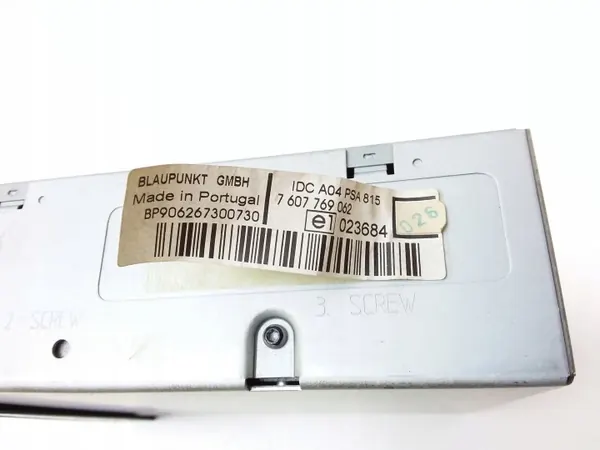 Trocador CD/DVD Peugeot 307 OEM 7607769062 image 4