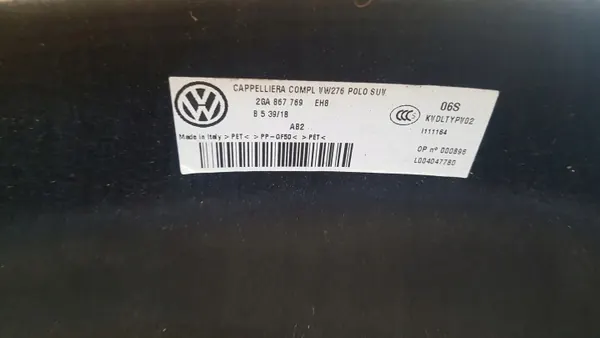 Estante de maletero OEM 2GA867769 para VW T-Roc/T-Cross image 3