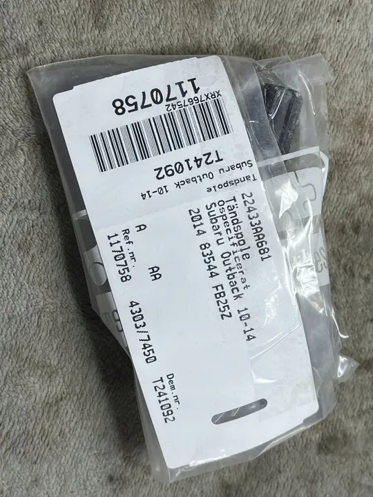 2013 Subaru Forester SJ Ignition Coil FK0453 image 4