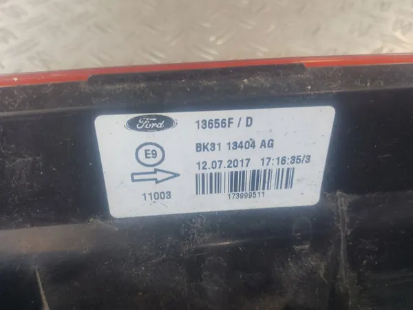 FORD TRANSIT MK8 15- Luz Trasera Derecha BK3113404AG image 6