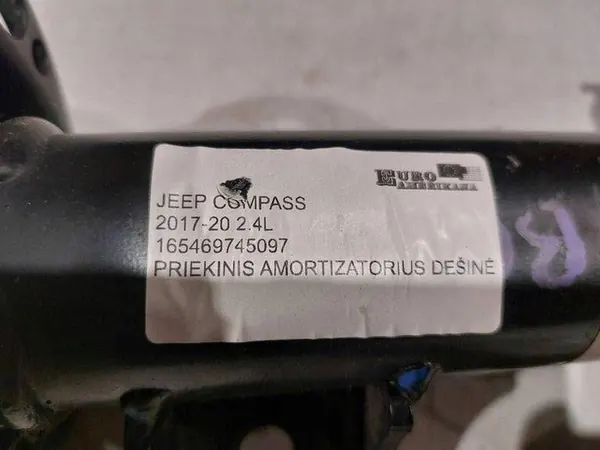 Ammortizzatore anteriore destro Jeep Compass 2018 con molla OEM image 3