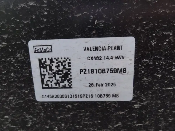 Bateria Híbrida Ford Kuga III 2025 OEM PZ1810B759MB image 6