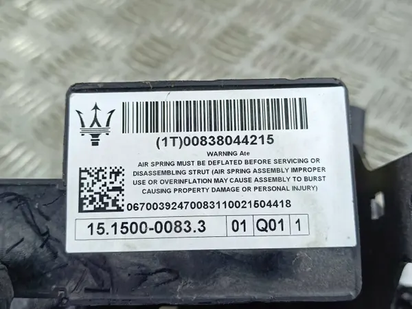 Bloco válvulas suspensão ar Maserati Levante - Traseiro image 7