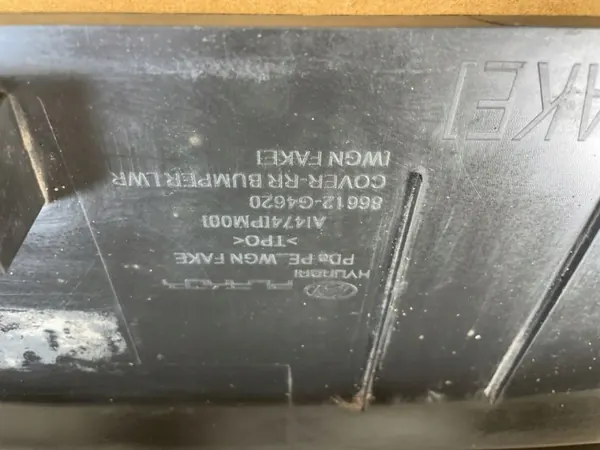 OEM VSDCAS 86612G4620 Bakspoiler Diffusor Stötfångare image 10