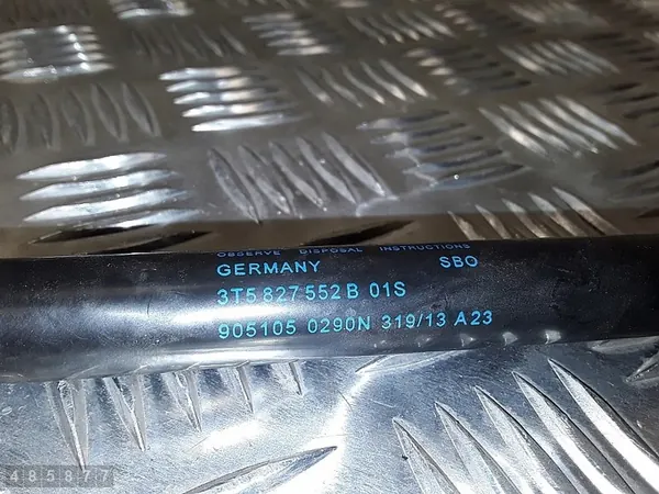 Support de coffre arrière Skoda Superb 2014 3T5827552B image 2