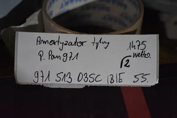 Bakstötdämpare Porsche Panamera 971 image 4