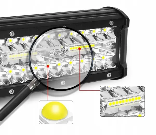 Barra LED OEM LAMPA ROBOCZA 840W para 4x4/SUV/Camión image 7