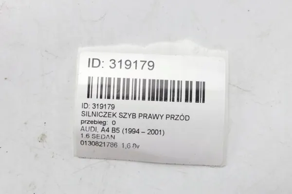Motor de ventana Bosch OEM 0130821786 - Usado image 6