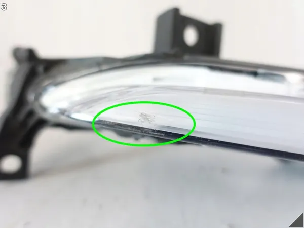 Porsche 99163116003 LED DRL Lamp Höger Fram image 4