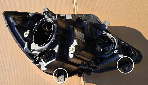 Lámpara xenón izquierda para Mercedes-Benz Sprinter W906 image 4