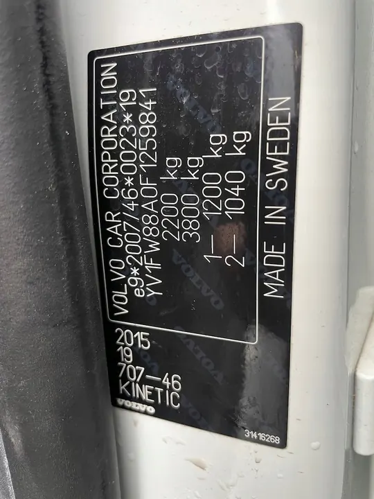 Mangueiras de direção assistida Volvo V60 2.0D 2014 image 9