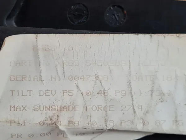 Techo Solar Jaguar S-Type OEM XR8354502B98 image 9