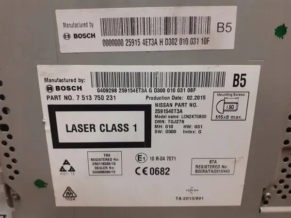 Mudador CD usado OEM 12523 para Nissan Qashqai II image 7