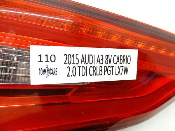 Luz trasera LED izquierda Audi A3 8V image 6