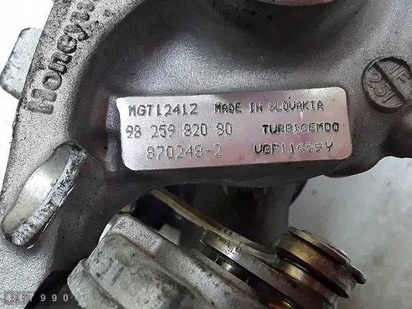 Turbocompressor OEM 9825982080 para Citroen C3 Aircross image 9