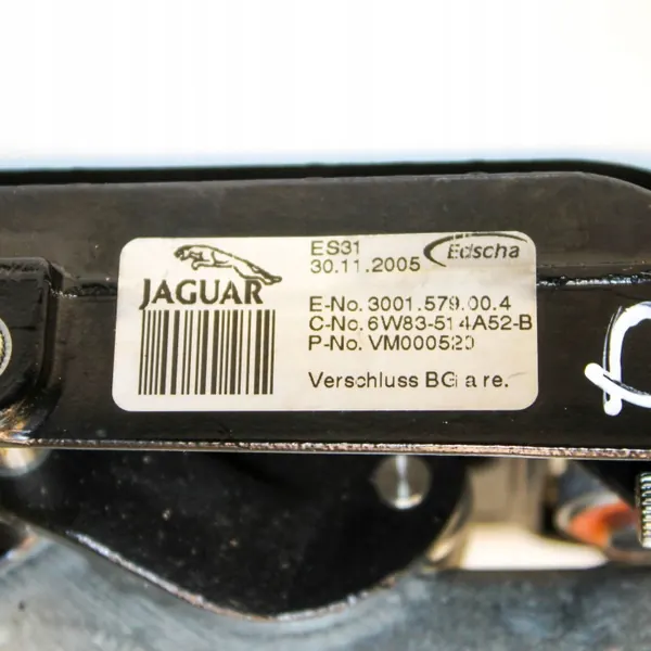 Jaguar XK XKR 2007 Verdeckschloss OEM 6W83514A52B image 5