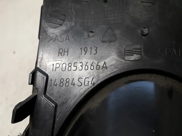 SEAT LEON 2 II 05- Griglia Paraurti Anteriore Destra 1P0853666A image 6