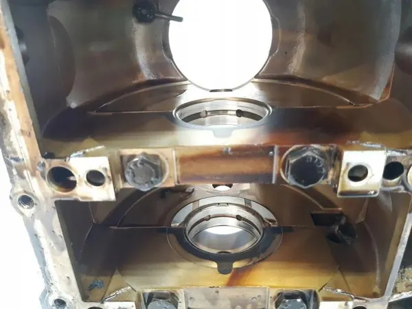 Motorblock BMW E90 N43B20A OEM 7558266 Begagnad image 5