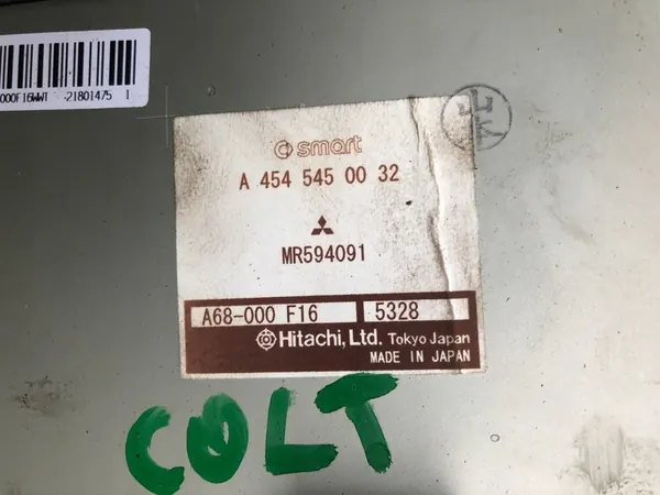 Módulo de direção assistida Mitsubishi Colt CZ30 MR594091 image 2