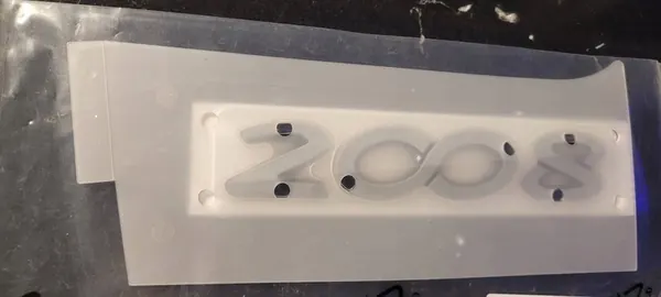 PEUGEOT 2008 Emblem Bagageutryck 98189145DX image 2