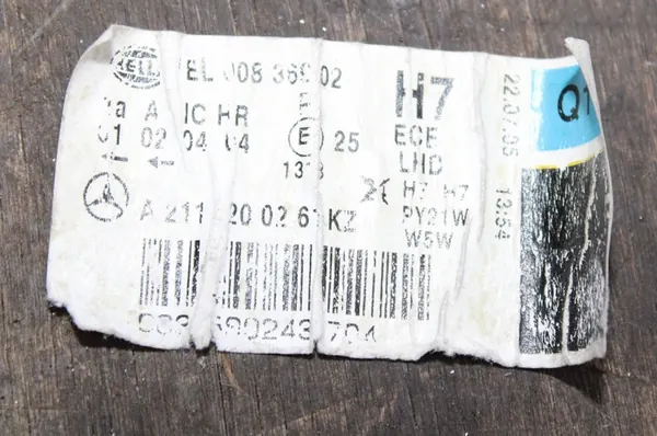 MERCEDES W211 Rechter Voorlamp H7 Compleet OEM image 5