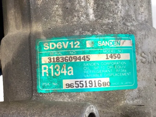 Compressore Aria Condizionata Citroen C3 I 9655191680 image 4