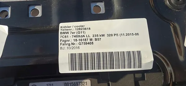 Frontverstärkungsbalken Kühler BMW G11 G12 3.0d 4.0dx image 5