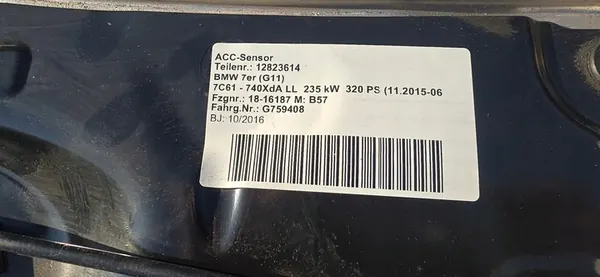 Frontverstärkungsbalken Kühler BMW G11 G12 3.0d 4.0dx image 7