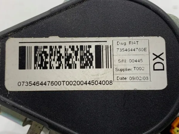 Sicherheitsgurt vorne rechts OEM 7354644760E Fiat Fiorino III image 4