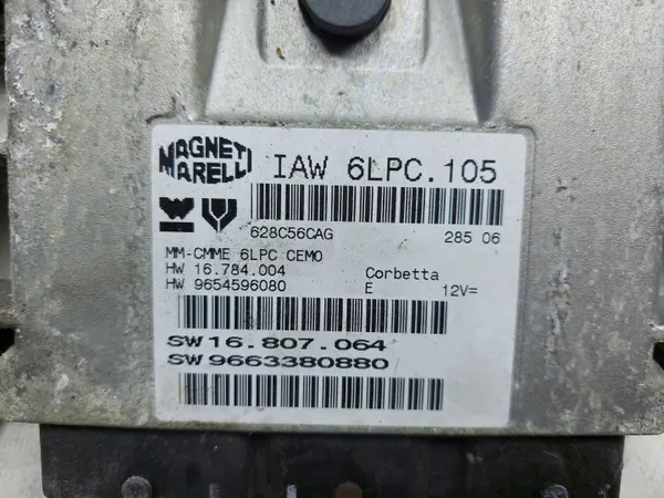 Motorstyrenhet OEM 9663380880 för Peugeot 207 1.4 image 4