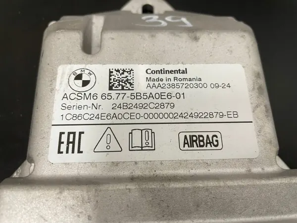 Airbagregelaar OEM 5B5A0E6 voor BMW X3 G45 image 4