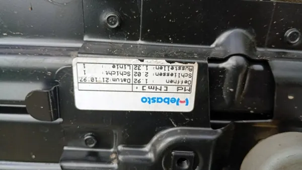 Teto solar Ford OE OEM 133150/VOLVOMAR para Escort MK5 image 9