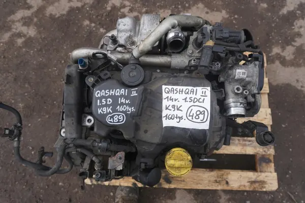 NISSAN QASHQAI II J11 1.5DCI Moottori K9K 2013-2017 OEM 1010201Q0G image 2