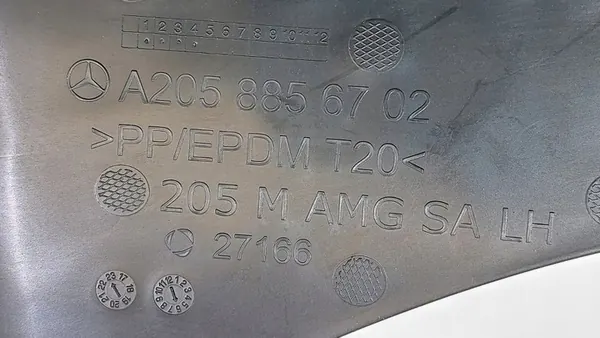 Couverture de Grille de Pare-Chocs Avant Mercedes W205 AMG image 5