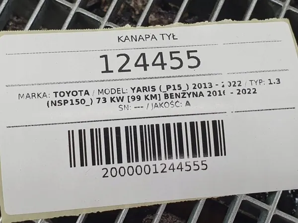 OEM AUST124472 Panoramadak Bekleding voor Toyota Yaris image 10