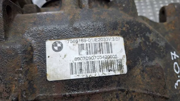 Hinterachsdifferenzial 3.07 7566169 BMW 1er E81 E87 E88 2.0D 143PS N47D20C OEM S25145087 image 5