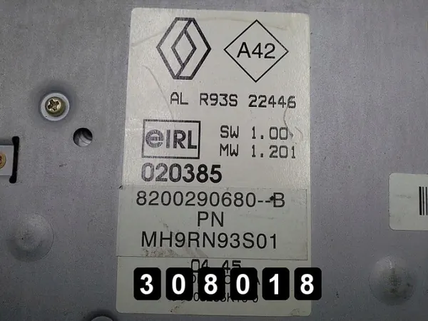 Mudador CD Renault Laguna OEM AM-308018 Usado image 4