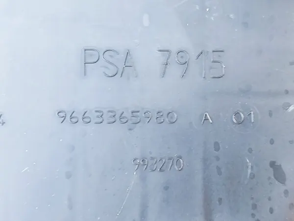 Ilmansuodattimen kotelo Citroen Berlingo I 1.6 HDI 9663365980A image 5