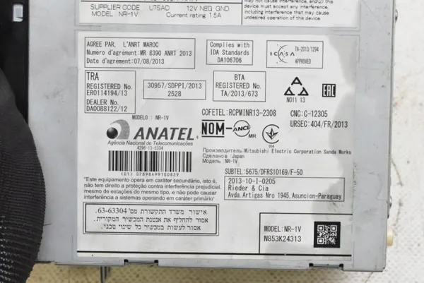 Radio CD Navigatie Telefoon OEM 31421738AF voor Volvo S40 V40 image 7